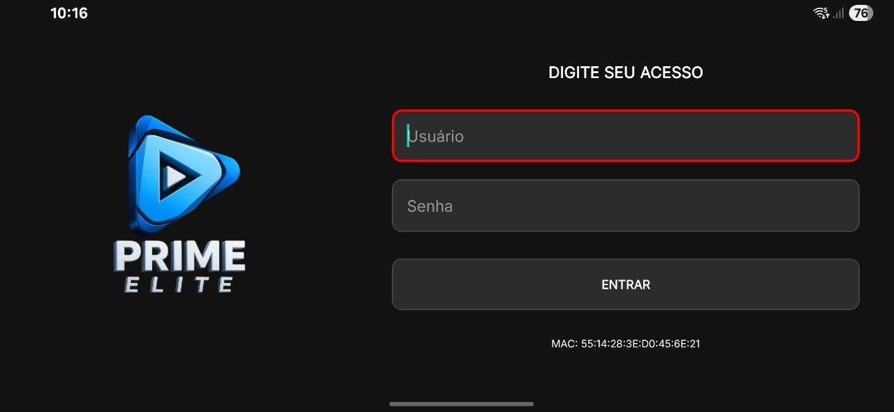 IBO - LOGIN E SENHA