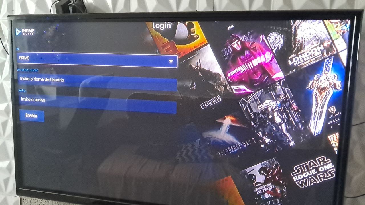 NETFLIX - LOGIN E SENHA (TV)
